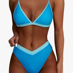 Blue Bikini Set